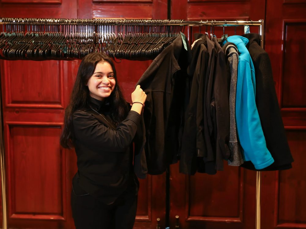 Coat Check $3.75 per person
